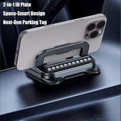 Car Phone Holder 360 Degree Rotation, Suitable for Car Navigation In-Car Dashboard, Horizontal and Vertical Screen Adjustment Angle, Suction Cup Fixed Non-Slip Mobile Phone Holder Suitable